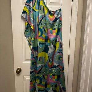 Show Me Your MuMu Multicolor Geometric Dress